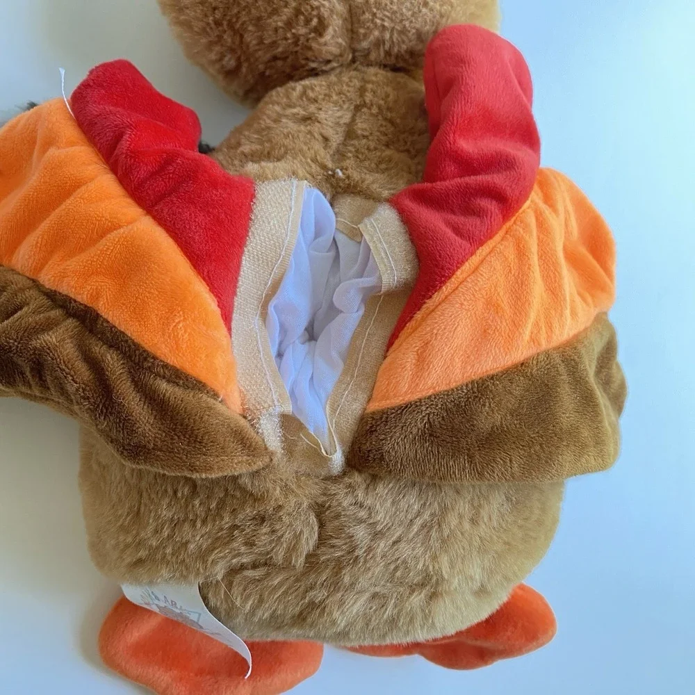Noahs Ark Animal Workshop Turkey Brown Orange Red Plush Stuffed Toy‎ 13